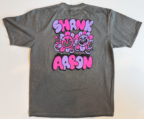 Flower Power Puff Print T-Shirt